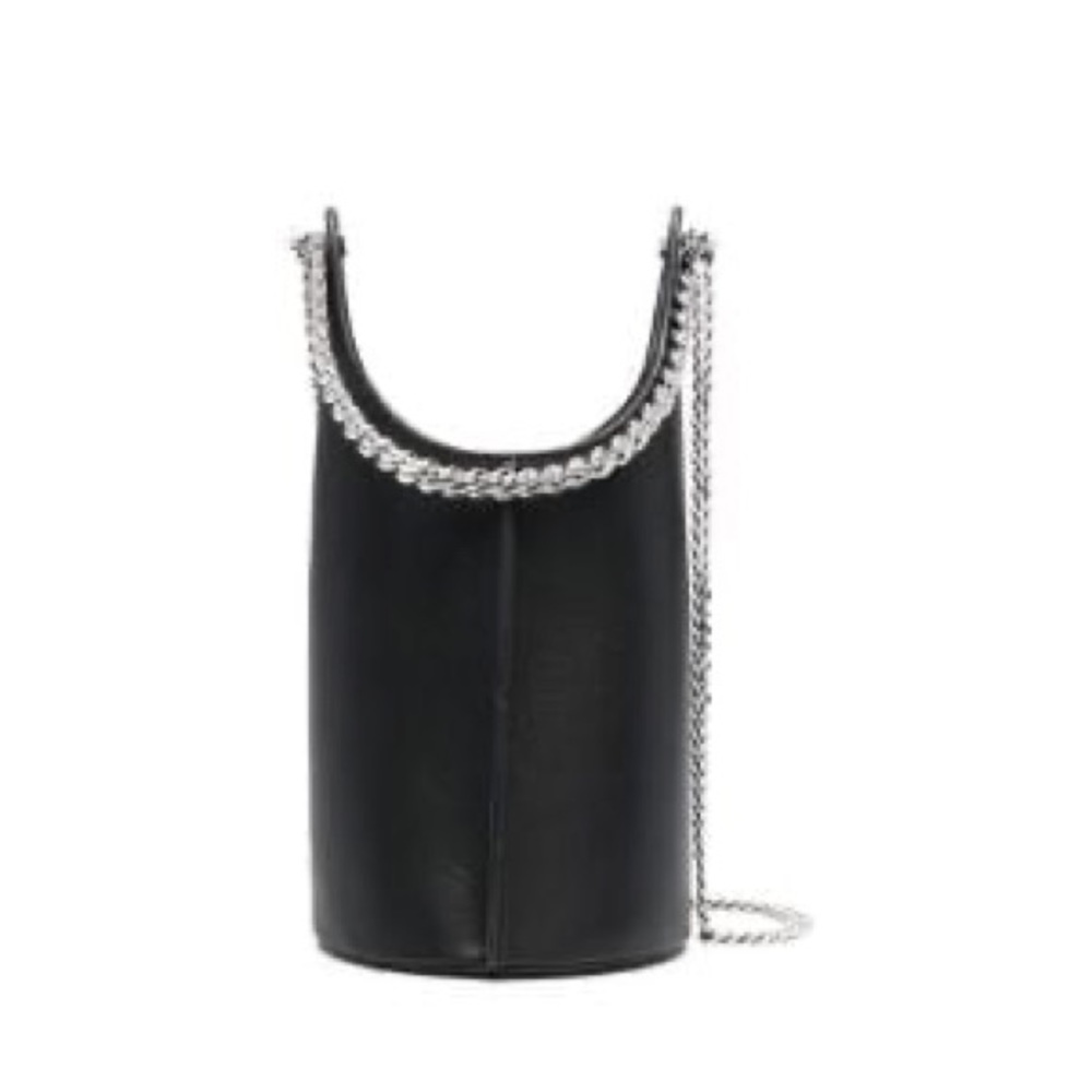 Kara
chain-trim bucket bag